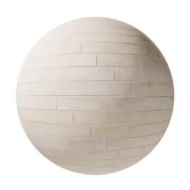 米白色长条形错缝砖